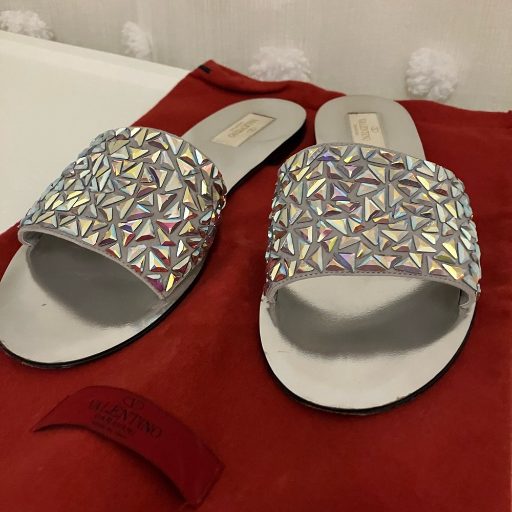 Authentic Valentino Slides